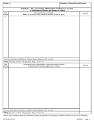 Form REV85 0050 Washington State Estate and Transfer Tax Return for Deaths Occurring January 1, 2014 and After - Washington, Page 14