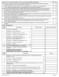 Form REV85 0050 Washington State Estate and Transfer Tax Return for Deaths Occurring January 1, 2014 and After - Washington, Page 3