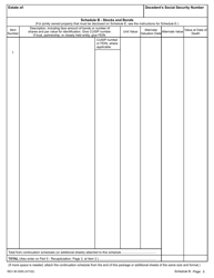 Form REV85 0050 Washington State Estate and Transfer Tax Return for Deaths Occurring January 1, 2014 and After - Washington, Page 5