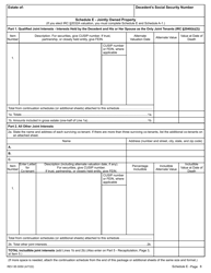 Form REV85 0050 Washington State Estate and Transfer Tax Return for Deaths Occurring January 1, 2014 and After - Washington, Page 8