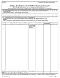 Form REV85 0050 Washington State Estate and Transfer Tax Return for Deaths Occurring January 1, 2014 and After - Washington, Page 9