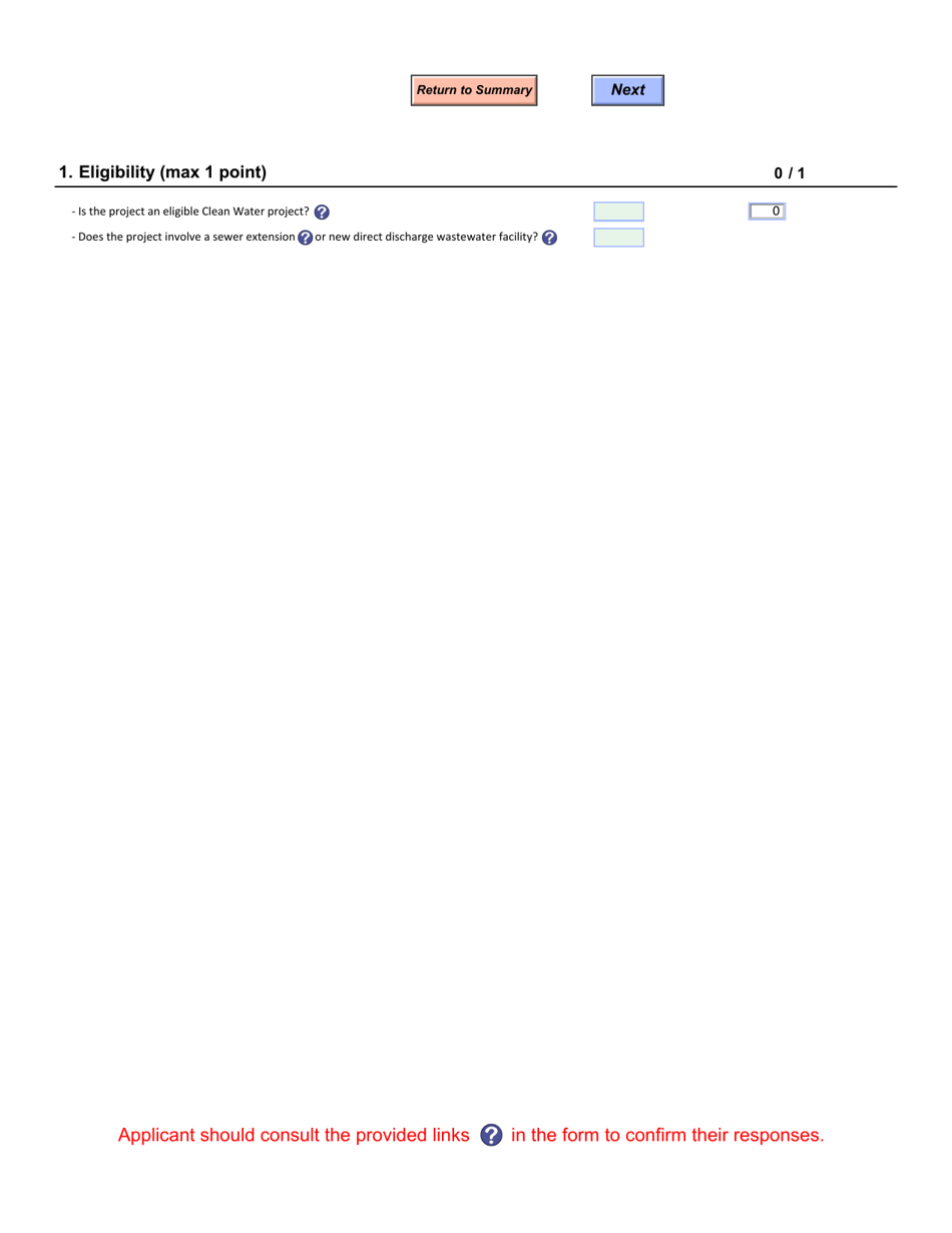 Cwsrf, Pc Grant, and Arpa Grant Priority List Application - Vermont, Page 3