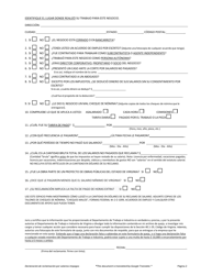 Formulario LLVA-POW Declaracion De Reclamo Por Salarios No Pagados - Virginia (Spanish), Page 4