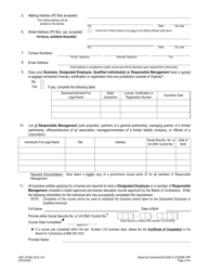 Form A501-2705A_ELIC Expedited Class a License Application - Virginia, Page 3