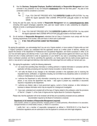 Form A501-2705A_ELIC Expedited Class a License Application - Virginia, Page 7