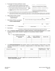 Form A501-2703LIC Temporary License Application - Virginia, Page 3