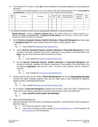 Form A501-27CHLIC Change in License Class Application - Virginia, Page 4