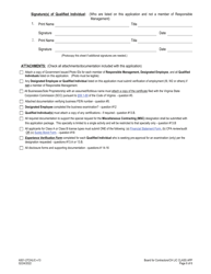 Form A501-27CHLIC Change in License Class Application - Virginia, Page 6