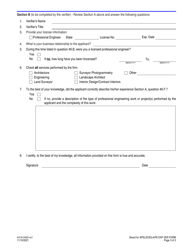 Form A416-0402EXP Professional Engineer Experience Verification Form - Virginia, Page 3