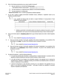 Form A506-3353LIC Lead Abatement Supervisor License Application - Virginia, Page 2
