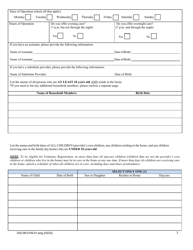 Form 032-08-0105-01-ENG Application for Voluntary Registration (Vr-Fdh) - Virginia, Page 3