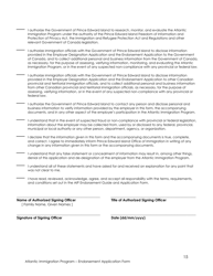 Endorsement Application Form - Atlantic Immigration Program - Prince Edward Island, Canada, Page 15