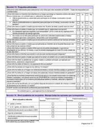 Formulario DCYF05-006 Seleccion Previa Y Solicitud De Eceap (Formulario Combinado) - Washington (Spanish), Page 8