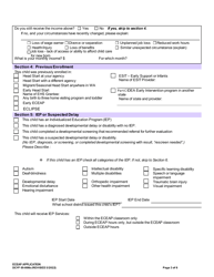 DCYF Form DOC05-006B Eceap Application - Washington, Page 3
