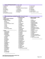 DCYF Form 05-006 Eceap Prescreen &amp; Application (Combined Form) - Washington, Page 2