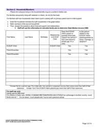 DCYF Form 05-006 Eceap Prescreen &amp; Application (Combined Form) - Washington, Page 3