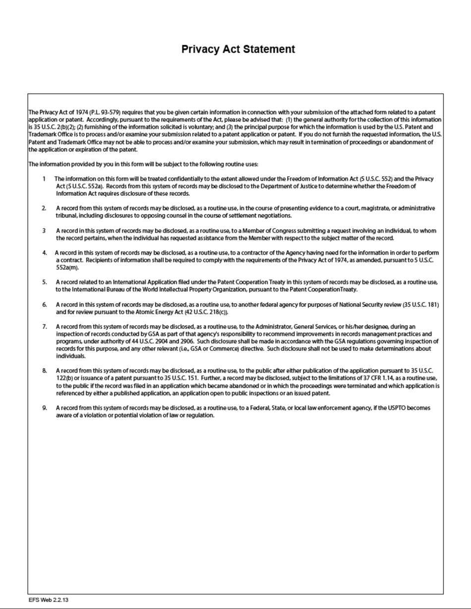 Form PTO / AIA / 14 Application Data Sheet 37 Cfr 1.76, Page 8