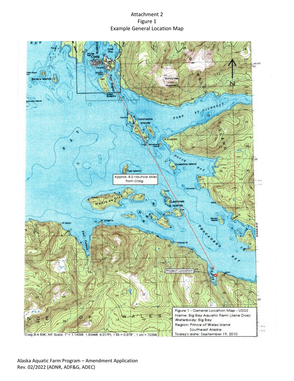 Form 102-4005B Joint Agency Application - Amendment Request - Alaska Aquatic Farm Program - Alaska, Page 11