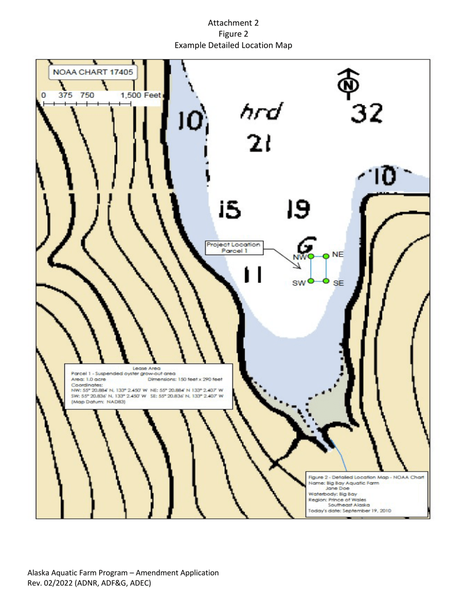 Form 102-4005B Joint Agency Application - Amendment Request - Alaska Aquatic Farm Program - Alaska, Page 12