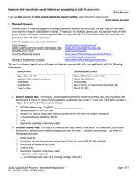Form 102-4005B Joint Agency Application - Amendment Request - Alaska Aquatic Farm Program - Alaska, Page 6