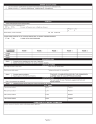 State Form 36071 Application for Approval of Real Estate Broker Course - Indiana, Page 3