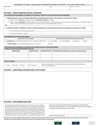 Form HLTH5368 Special Authority Request - Adalimumab/Infliximab/Vedolizumab for Moderate to Severe Active Crohn&#039;s/Fistulizing Crohn&#039;s Disease - Initial/Switch Coverage - British Columbia, Canada, Page 2