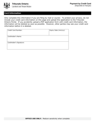 Form L2 &quot;Application to End a Tenancy and Evict a Tenant or Collect Money&quot; - Ontario, Canada, Page 15