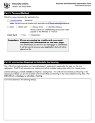 Form L10 Application to Collect Money a Former Tenant Owes - Ontario, Canada, Page 11