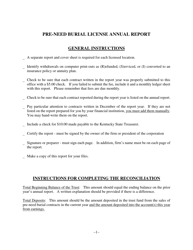 Form CPN-2 Pre-need Burial Contract Annual Report Cover Sheet - Kentucky, Page 3