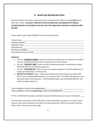 Kentucky Health SPA Registration Statement Application - Kentucky, Page 7