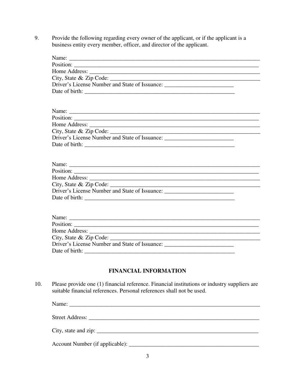 Form CR-5 Crematory Authority License Application - Kentucky, Page 3