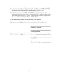 Form CR-5 Crematory Authority License Application - Kentucky, Page 5