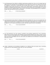 Form A-2 Business Opportunity Annual Registration Statement - Kentucky, Page 2