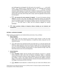 Form 12.947(D) Order for Temporary Support and Other Relief With No Dependent or Minor Child(Ren) - Florida, Page 5