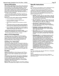 Instructions for Form W-9 Substitute Form - Massachusetts, Page 2