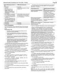 Instructions for Form W-9 Substitute Form - Massachusetts, Page 3