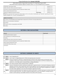 Project Notification Form - Maine, Page 10