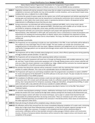 Project Notification Form - Maine, Page 11