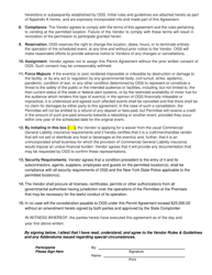 Permit Agreement - New York, Page 4