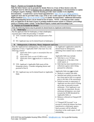 Feho Worksheet of Individualized Assessment for Credit Policy - New York, Page 4