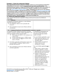 Feho Worksheet of Individualized Assessment for Credit Policy - New York (Italian), Page 4