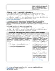 Feho Worksheet of Individualized Assessment for Credit Policy - New York (Italian), Page 5