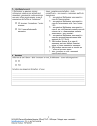 Feho Worksheet of Individualized Assessment for Credit Policy - New York (Italian), Page 7