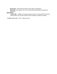 Deviation Request Form, Page 2