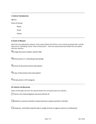 Deviation Request Form, Page 3