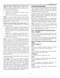 Instructions for Arizona Form 312, ADOR10151, Arizona Form 312-P, ADOR11276, Arizona Form 312-S, ADOR11277 - Arizona, Page 2