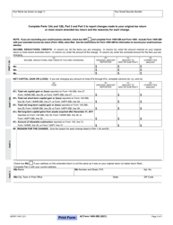 Arizona Form 140X-SBI (ADOR11401) Small Business Amended Income Tax Return for Forms 140-sbi, 140nr-Sbi and 140py-Sbi - Arizona, Page 3