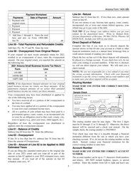 Instructions for Arizona Form 140X-SBI, ADOR11401 Small Business Amended Income Tax Return for Forms 140-sbi, 140nr-Sbi and 140py-Sbi - Arizona, Page 5