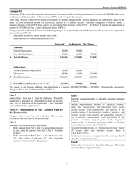 Instructions for Arizona Form 165PA-X, ADOR11318 Amendment to Arizona Form 165pa - Arizona, Page 4