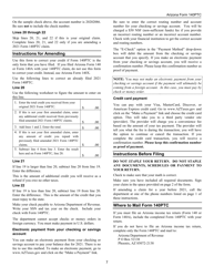 Instructions for Arizona Form 140PTC, ADOR10567 Property Tax Refund (Credit) Claim - Arizona, Page 7